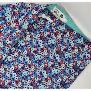 Bonobos Swim Trunks Shorts‎ Mens Medium 7" Inseam Multicolor Floral Drawstring
